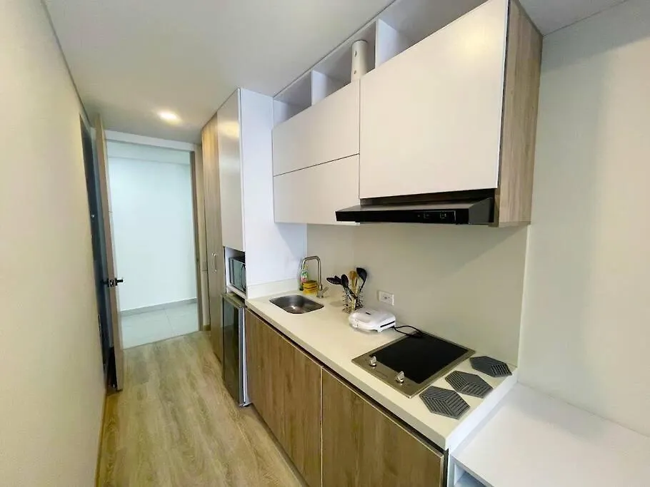 Moderno Estudio Con Gimnasio, Terraza Y Coworking En Bogota 0*,  Colombia