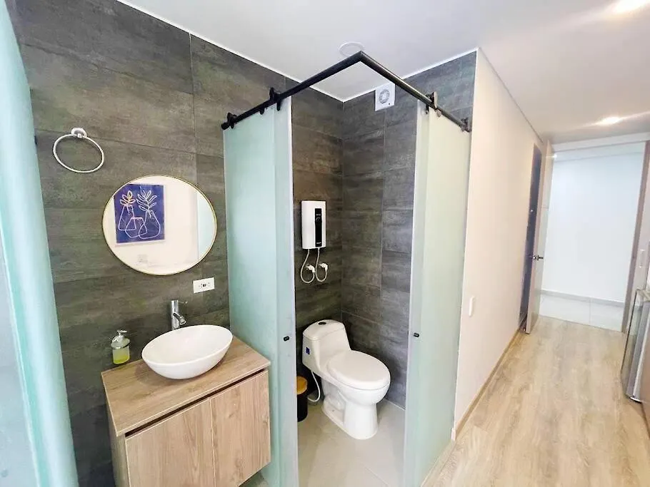 Apartment Moderno Estudio Con Gimnasio, Terraza Y Coworking En Bogota Colombia