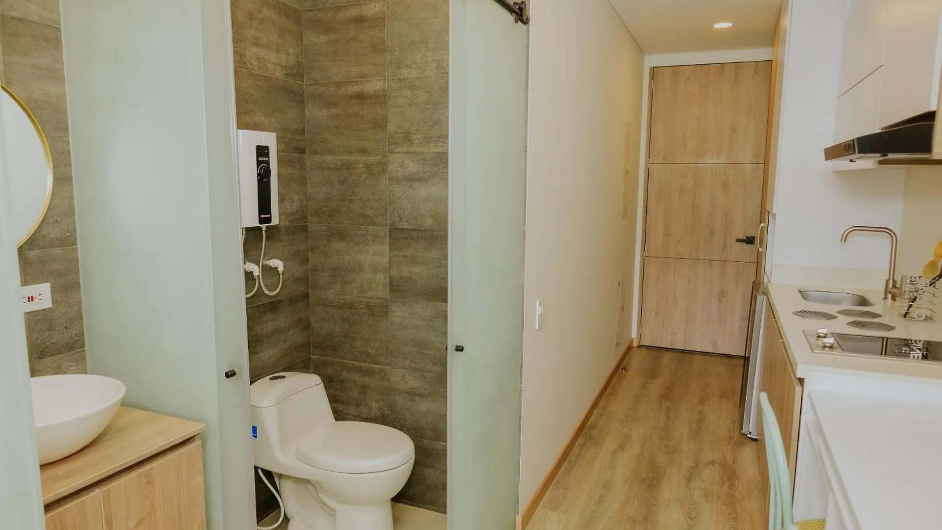 Moderno Estudio Con Gimnasio, Terraza Y Coworking En Bogota Apartment