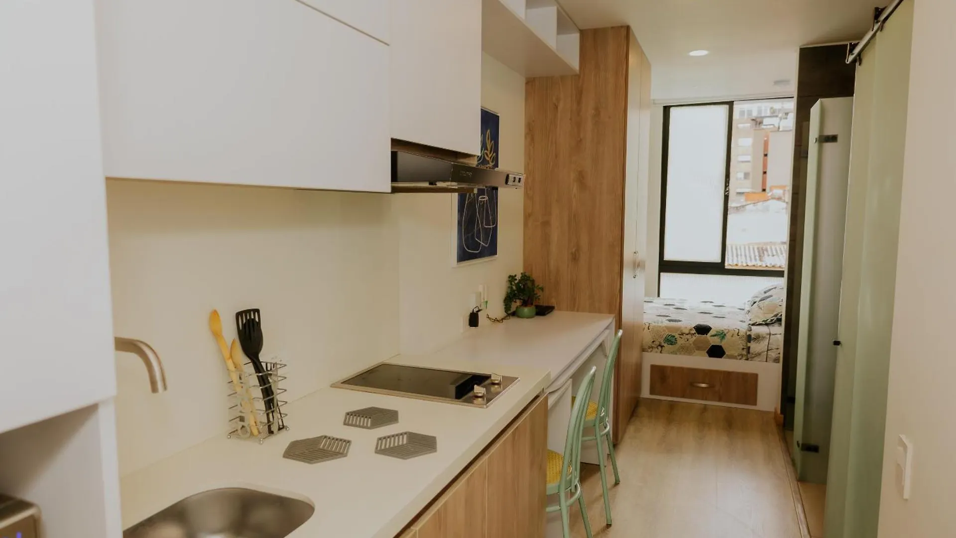 Moderno Estudio Con Gimnasio, Terraza Y Coworking En Bogota Apartment