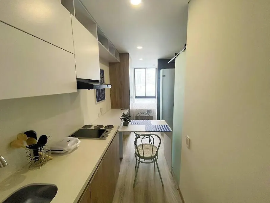 Moderno Estudio Con Gimnasio, Terraza Y Coworking En Bogota Apartment